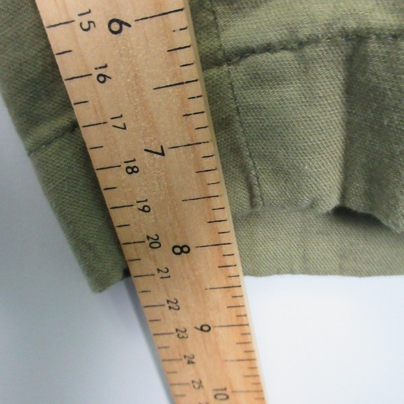 Brooks Brothers Bermuda Shorts Mens 40 Green Cotton Linen Summer Casual 336 - Picture 11 of 12